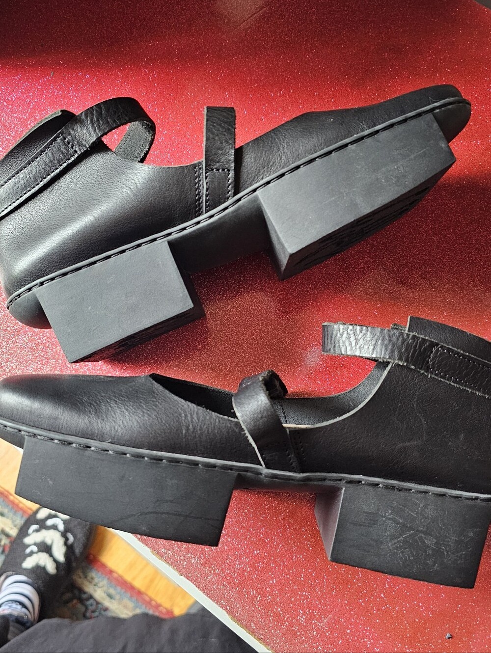 Trippen Sisters F Black Leather - Size 40